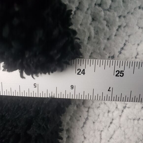 Lululemon Warm Restore Sherpa Pullover Women 10 Black Fleece Sweater Cozycore - Picture 7 of 9